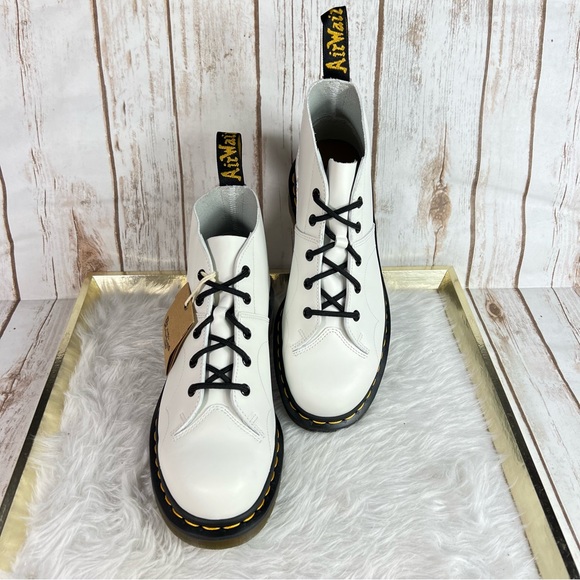 New Dr. Martens Church Smooth Leather Monkey Boots - Picture 4 of 12
